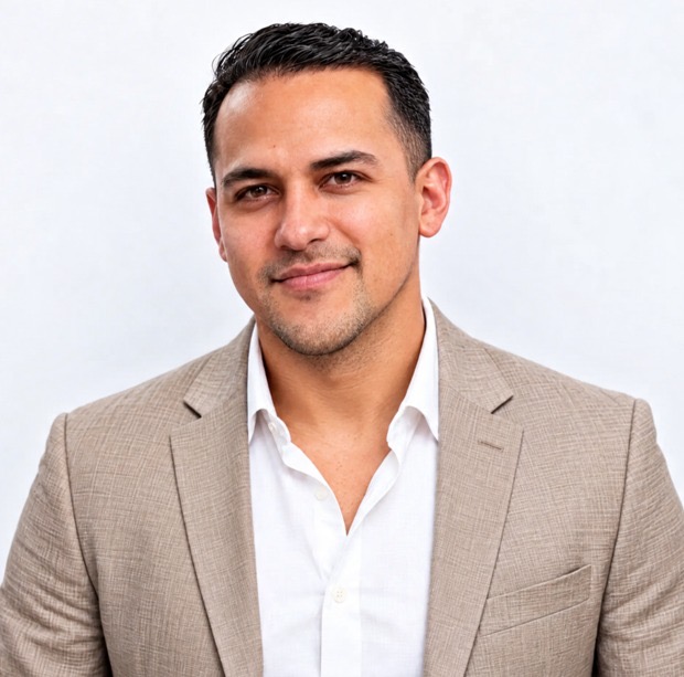 Portrait of trainer Luis Banda